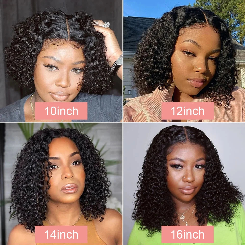 Deep Wave Lace Frontal Wigs for Women