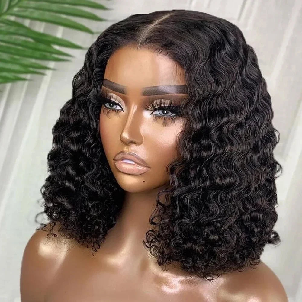 Deep Wave Lace Frontal Wigs for Women
