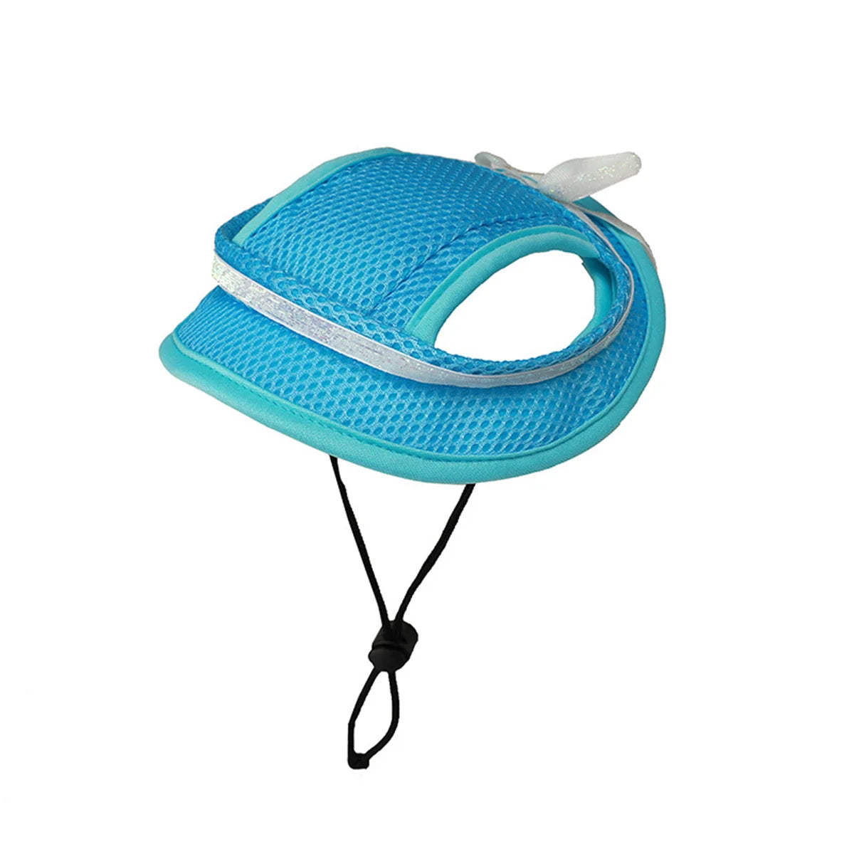 Dog Sun Hat Breathable Round Brim Summer Cap