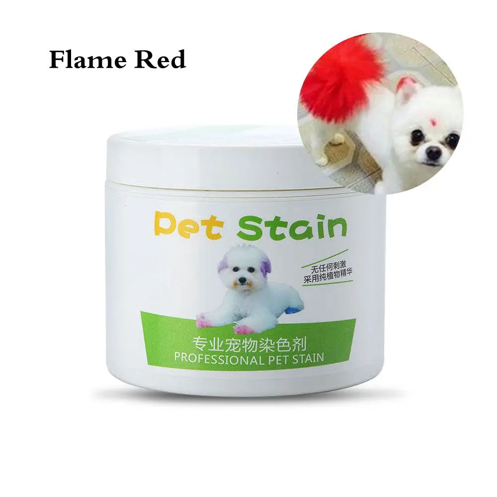 Semi-Permanent Dog Hair Dye Cream 100g