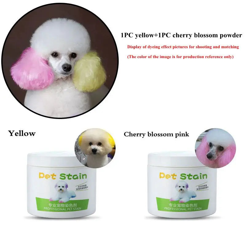 Semi-Permanent Dog Hair Dye Cream 100g