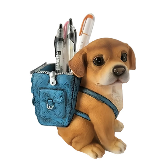Adorable Dog-Shaped Desk Organizer