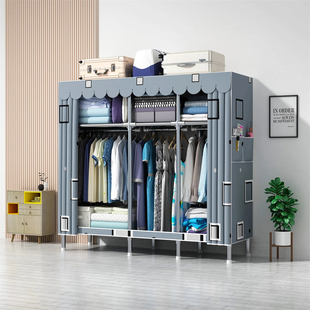 Bedroom Foldable Cloth Wardrobe