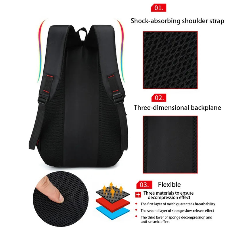 Large Capacity Oxford Backpack for Students