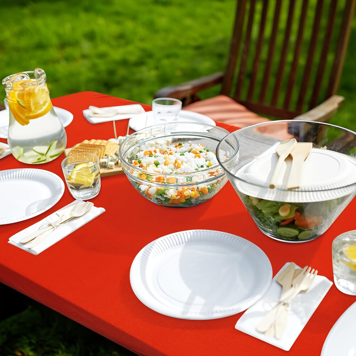Elastic Fitted Tablecloth