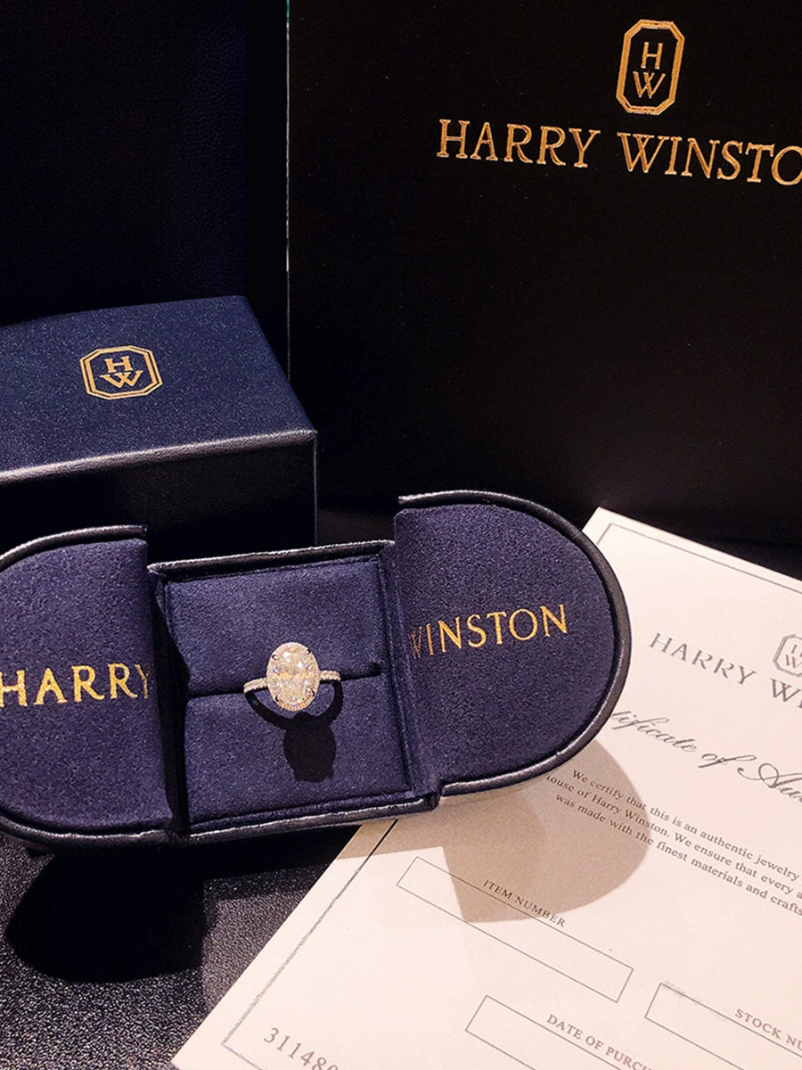 Girls Flower Oval Platinum Ring