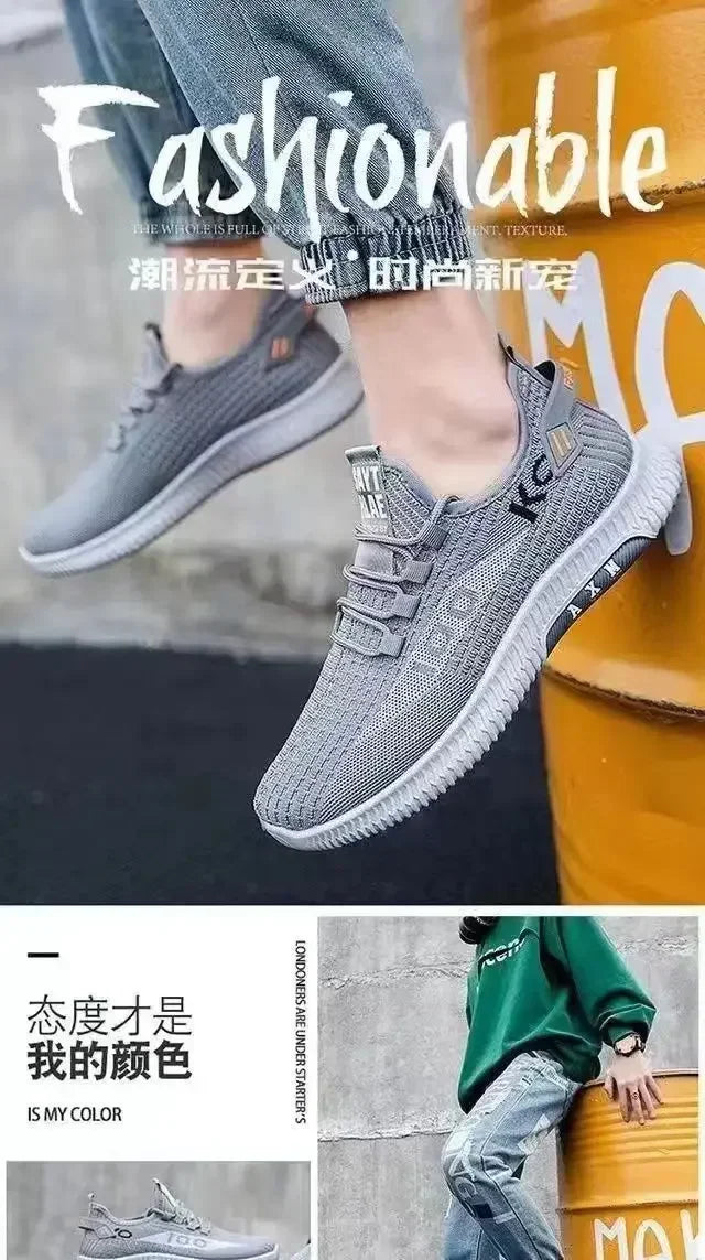 Men’s Trendy Breathable Mesh Sneakers