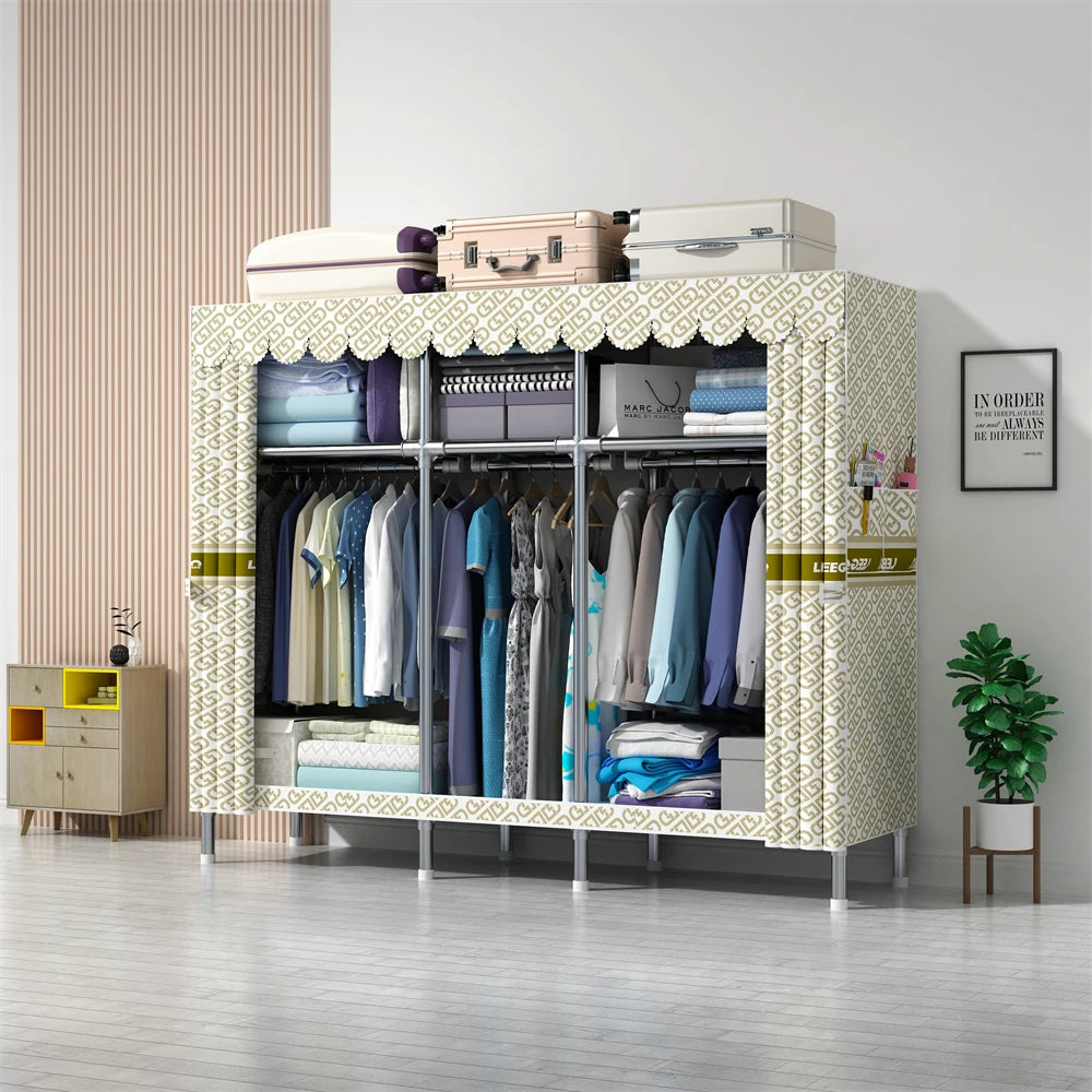 Bedroom Foldable Cloth Wardrobe