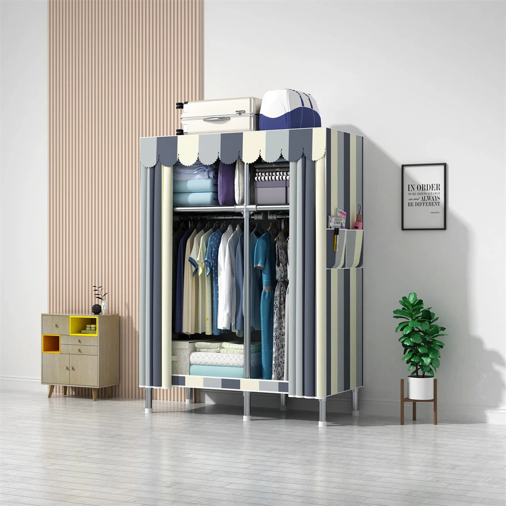 Bedroom Foldable Cloth Wardrobe