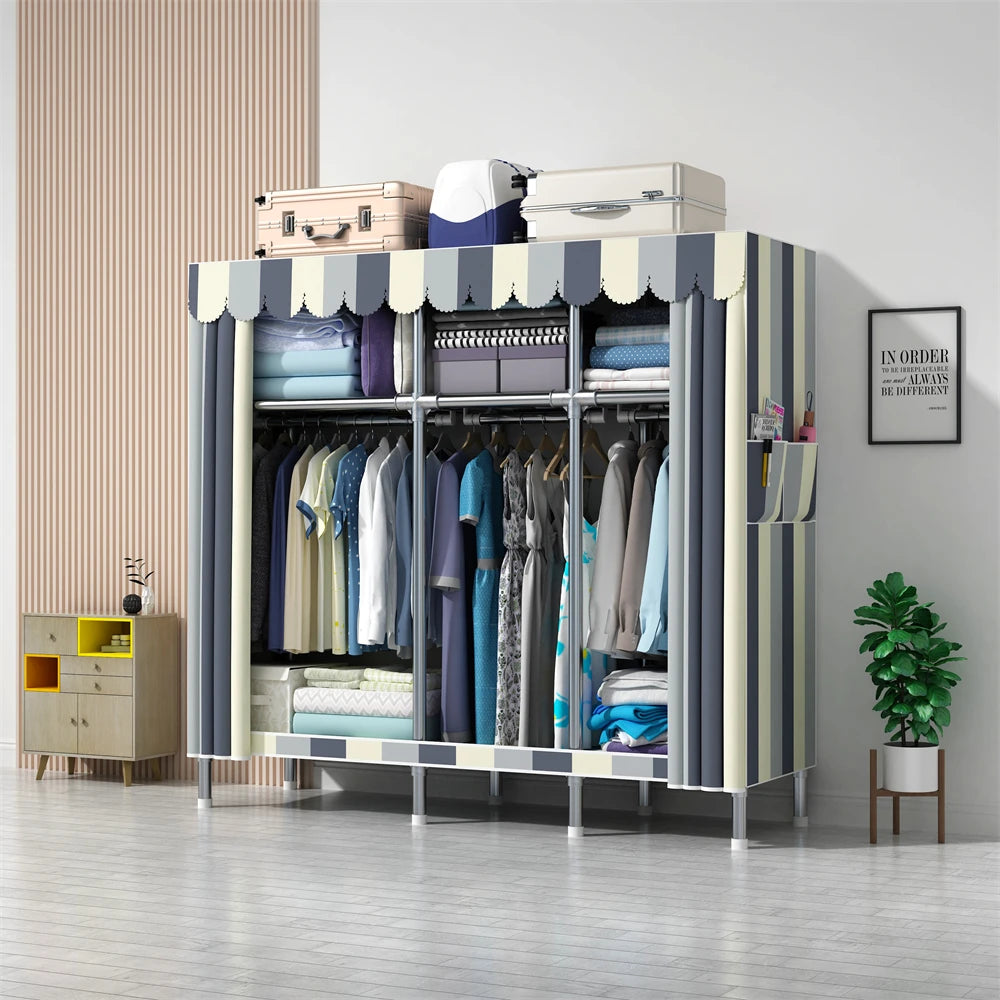 Bedroom Foldable Cloth Wardrobe