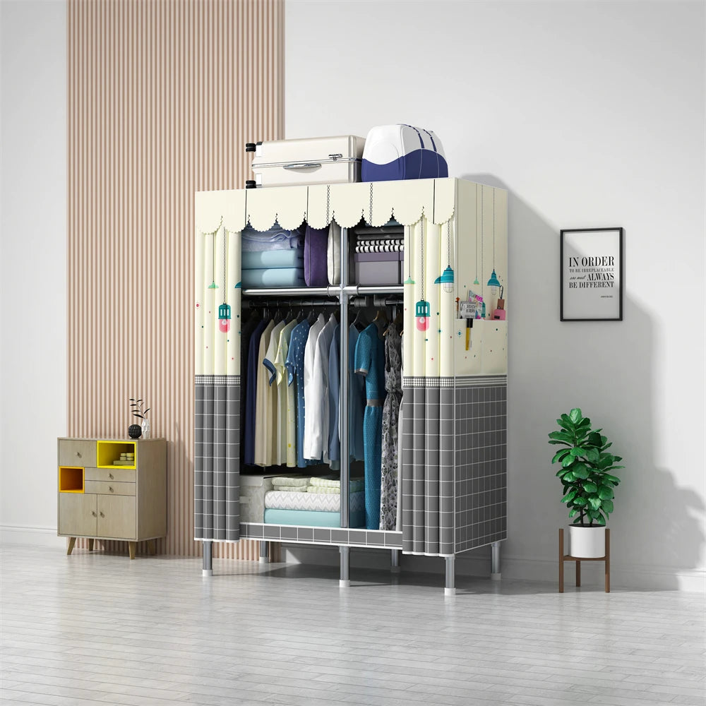 Bedroom Foldable Cloth Wardrobe