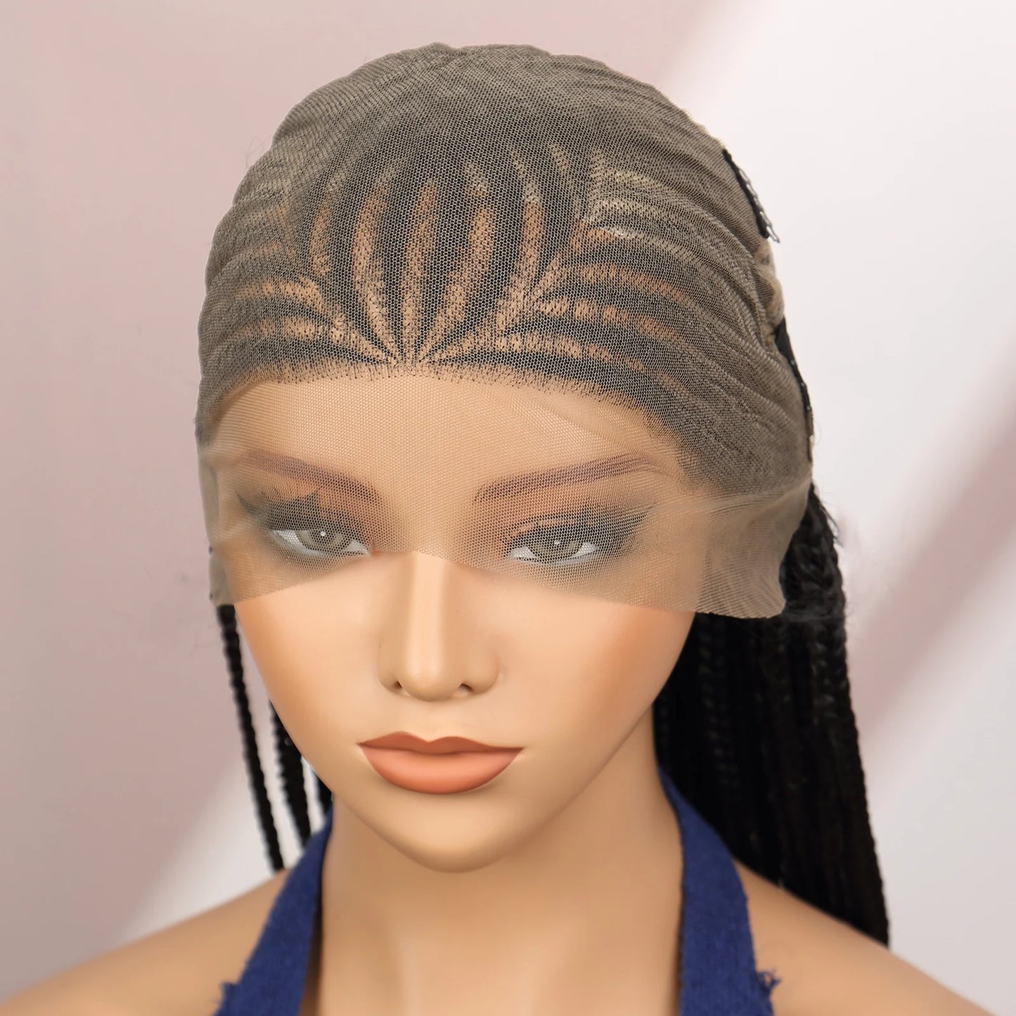 Cornrow Braided Wigs-Synthetic Full Lace
