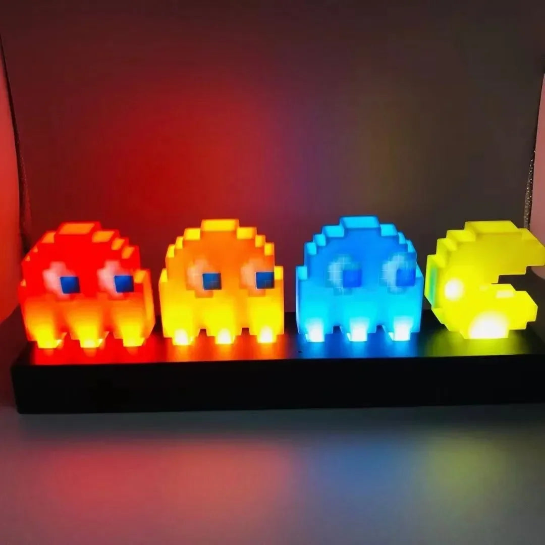 Colorful 3D Pixel LED Night Light