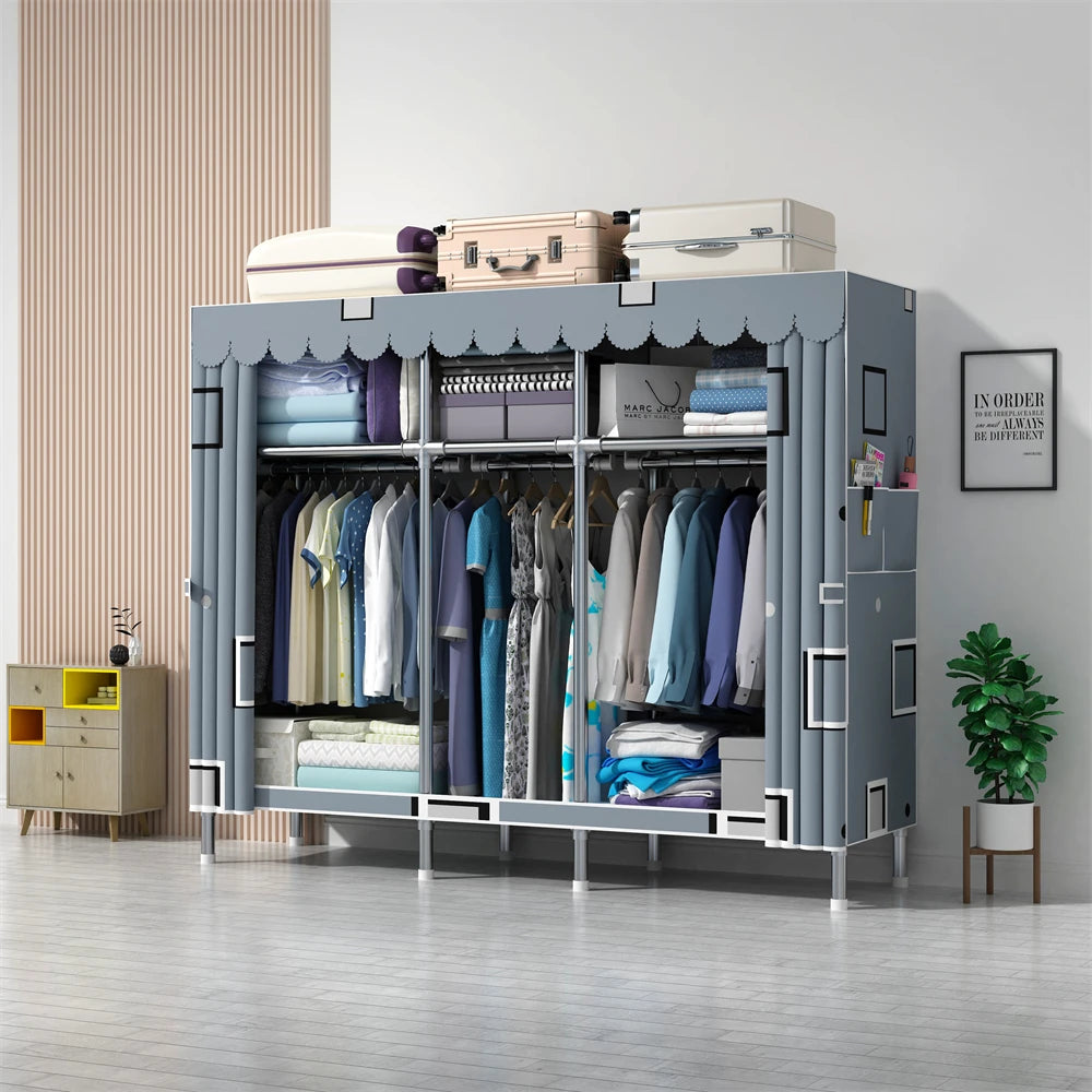 Bedroom Foldable Cloth Wardrobe
