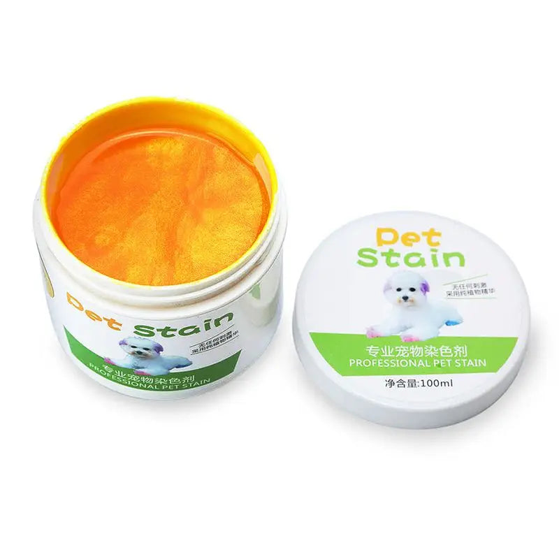 Semi-Permanent Dog Hair Dye Cream 100g