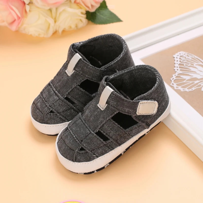 Baby Boys Girls Soft Sole Sandal Shoes 0-24M