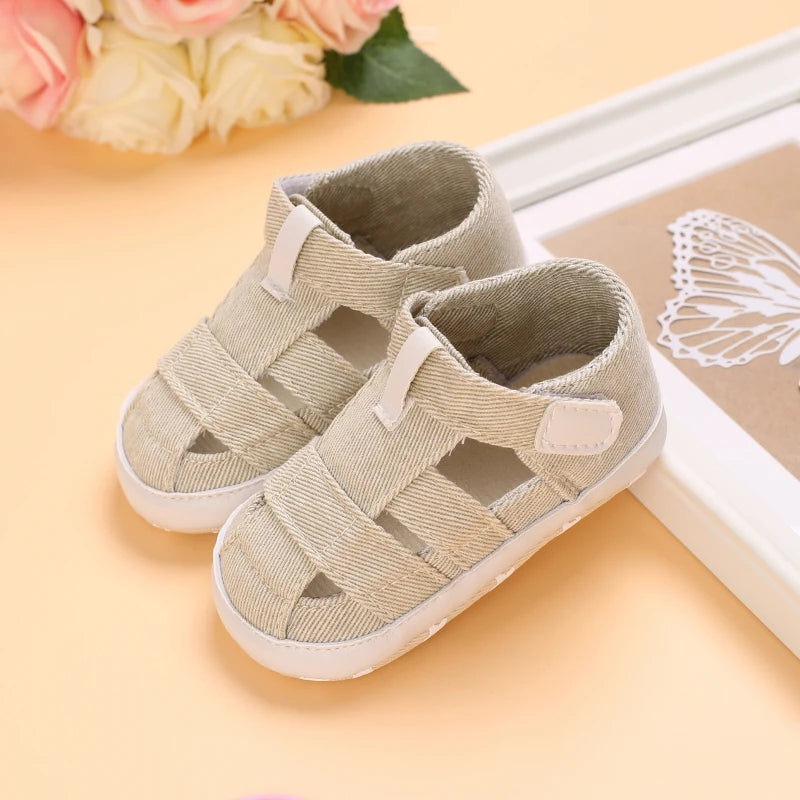 Baby Boys Girls Soft Sole Sandal Shoes 0-24M