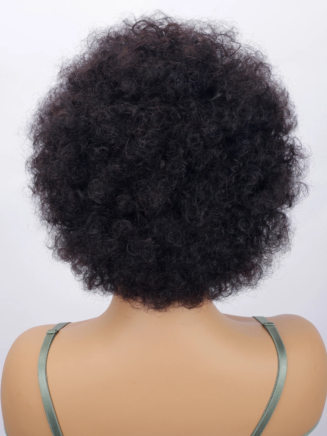 Short Kinky Curly Afro Wig for Women