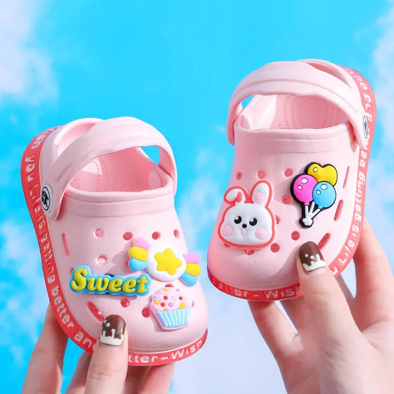 Kids Cartoon Anti-Skid Summer Sandals