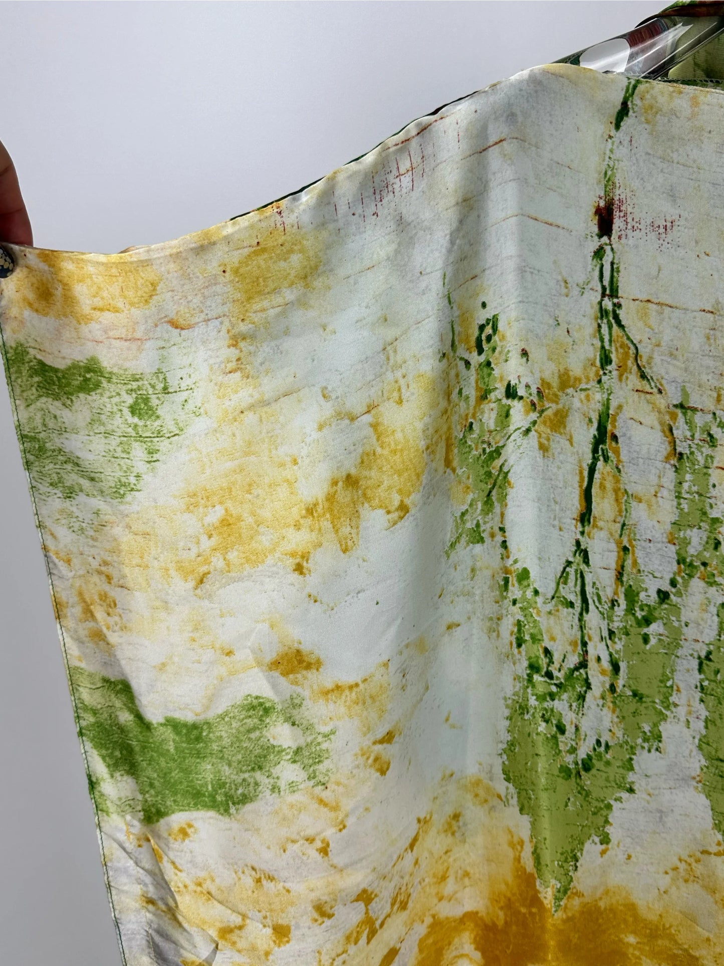 Women Printed Color Block Kaftan Maxi Dress + Headband