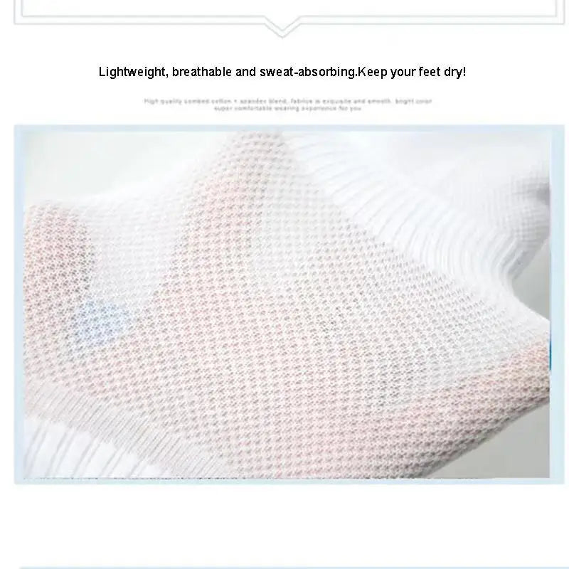 Men’s Striped Sports Ankle Socks (5 Pairs)