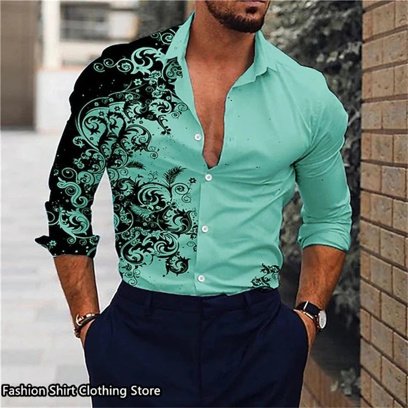 Men's Classic Half-Sleeve Hawaiian Shirt