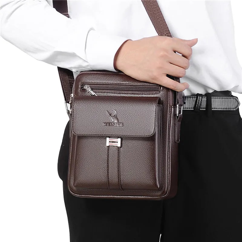 Men's Genuine Leather Crossbody Bags