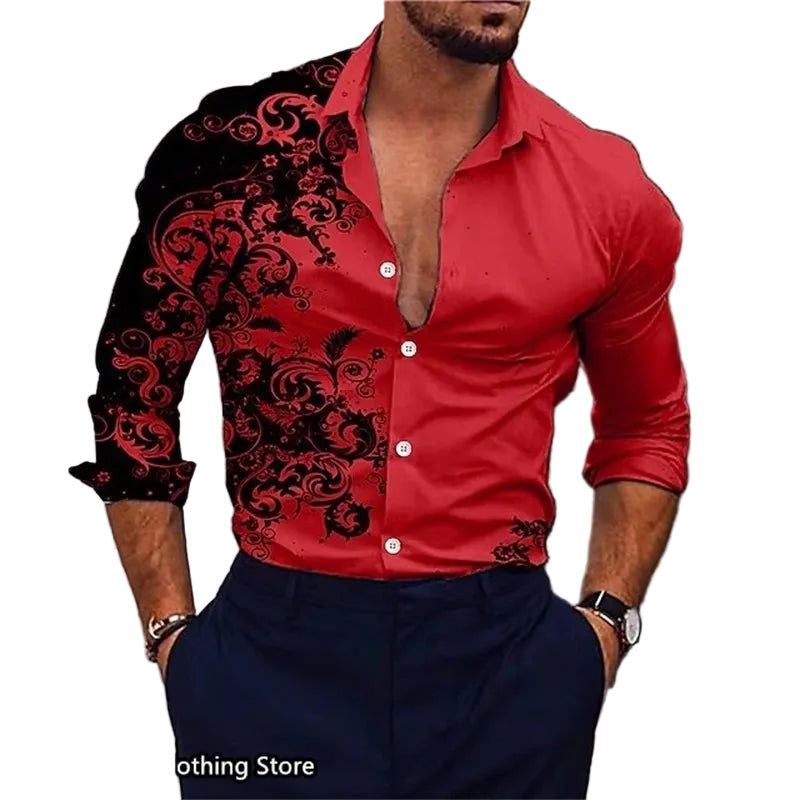 Men's Classic Half-Sleeve Hawaiian Shirt