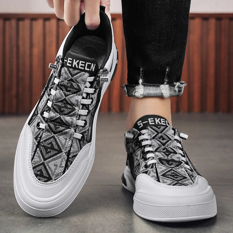 Men’s Casual Leather Sneakers