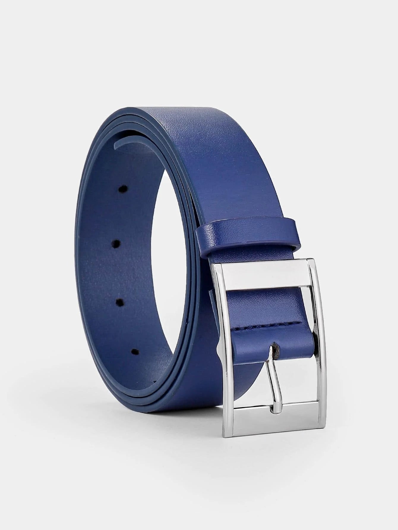 Men's Faux Leather Pin Buckle Belt
