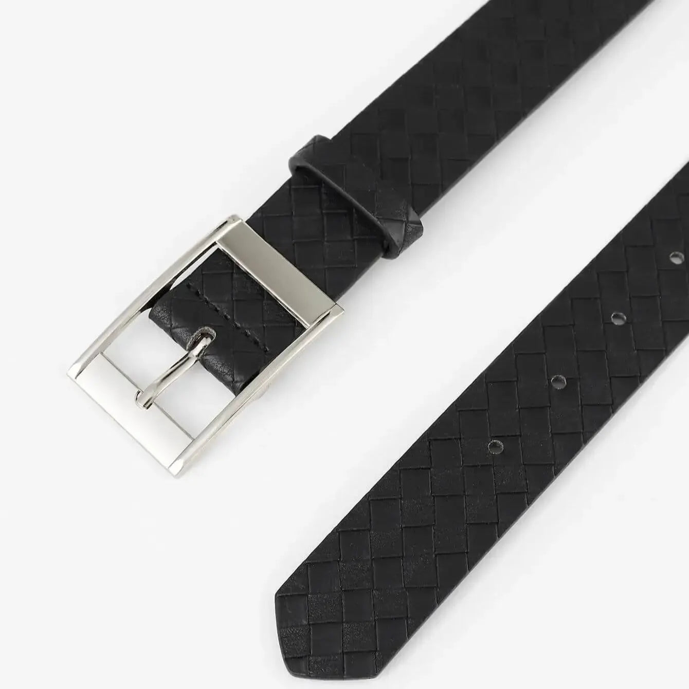 Men's Faux Leather Pin Buckle Belt