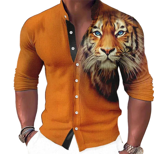 Men’s Tiger 3D Printed Shirt