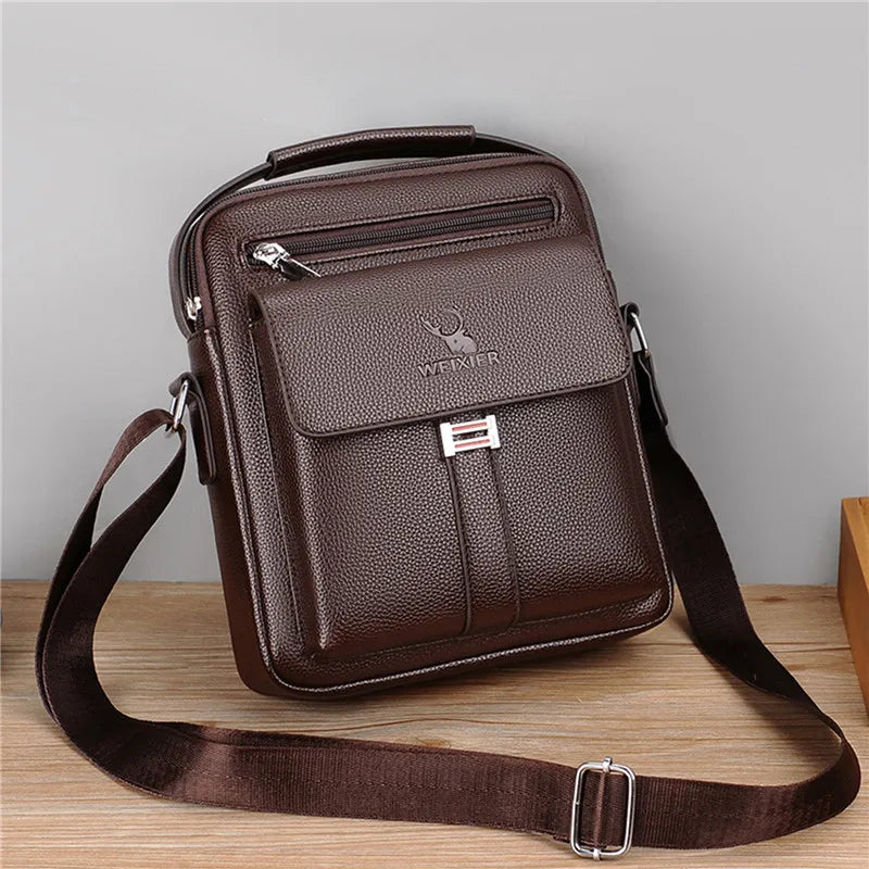 Men's Genuine Leather Crossbody Bags