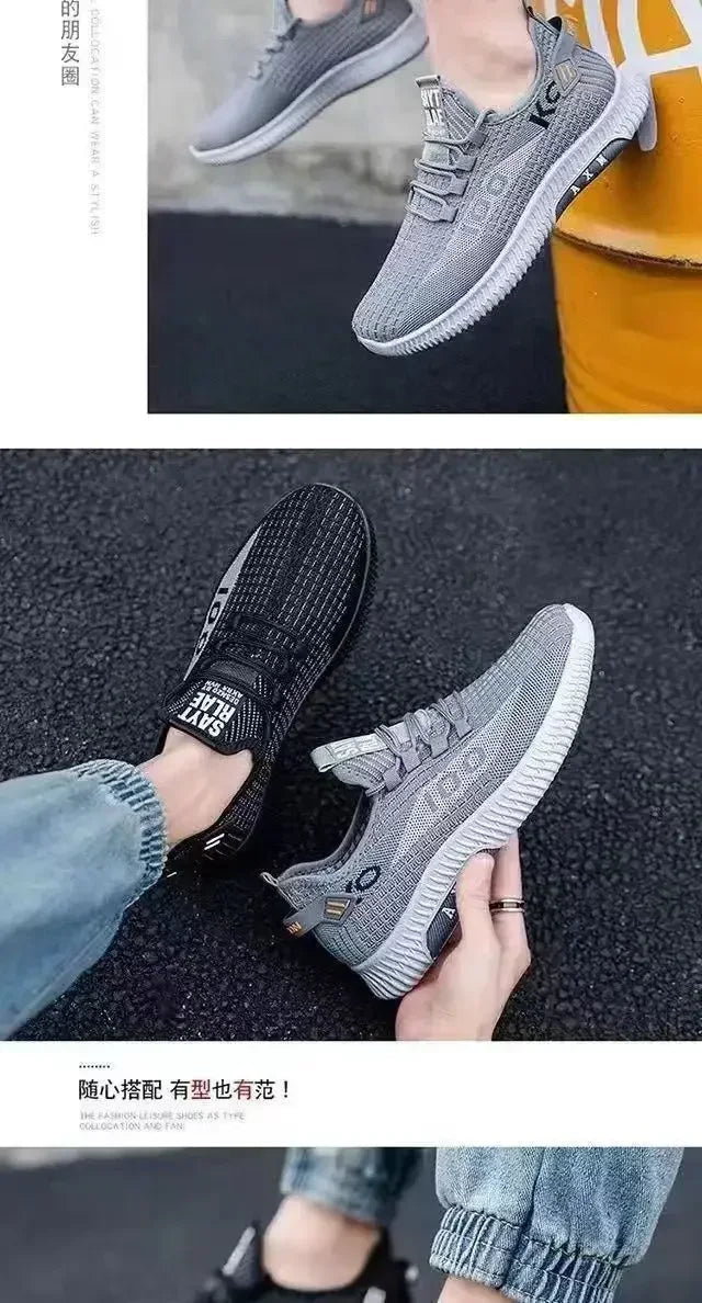 Men’s Trendy Breathable Mesh Sneakers