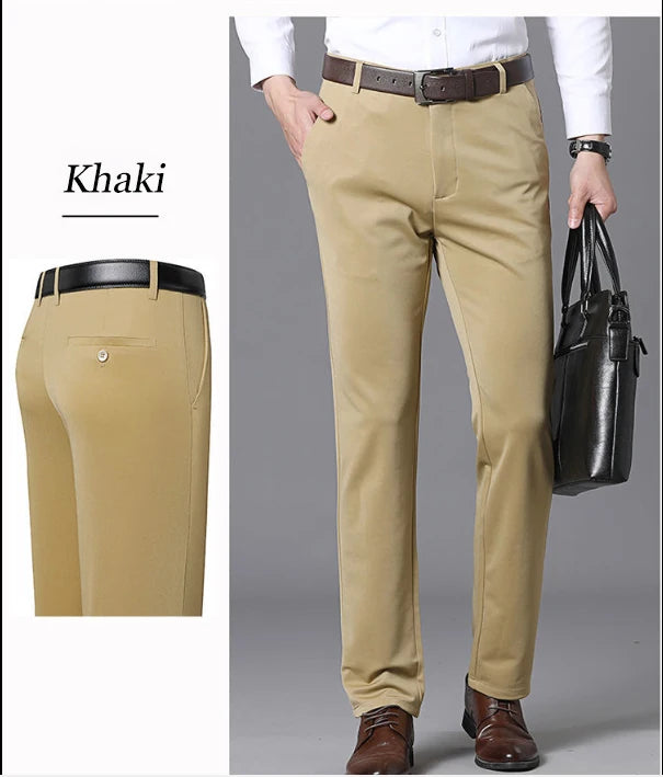 Men's Summer Thin Business Casual Pants