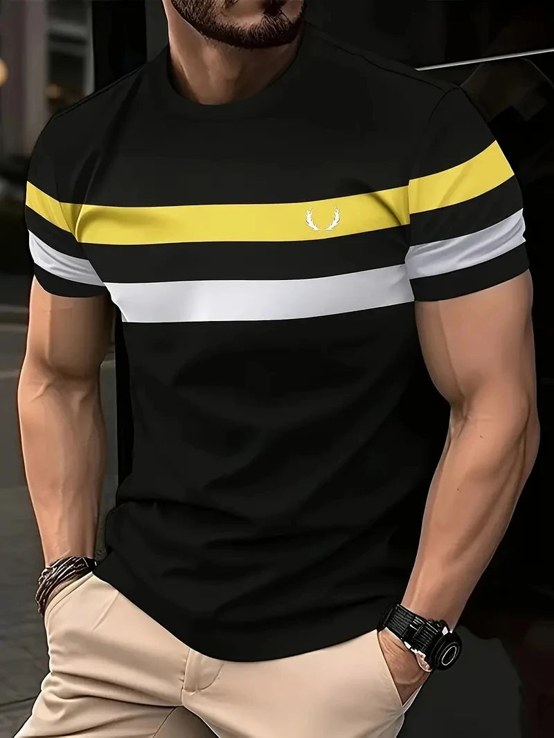 Men’s Oversized Casual Summer T-Shirt