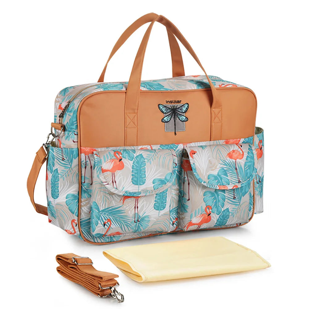 Stylish Waterproof Multifunctional Diaper Bag