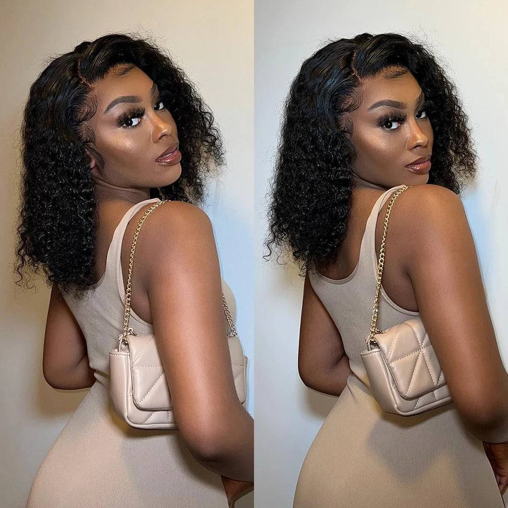 Deep Wave Lace Frontal Wigs for Women