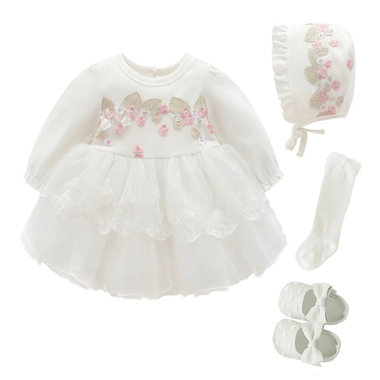 Baby Girl Party & Christening Dress Set