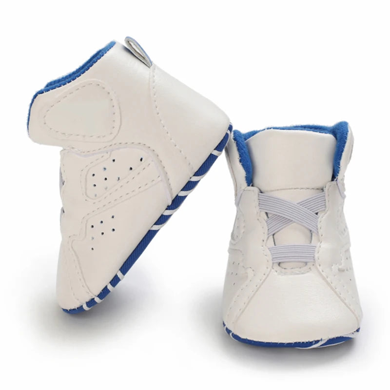 Baby Boys Soft Bottom First Walking Shoes