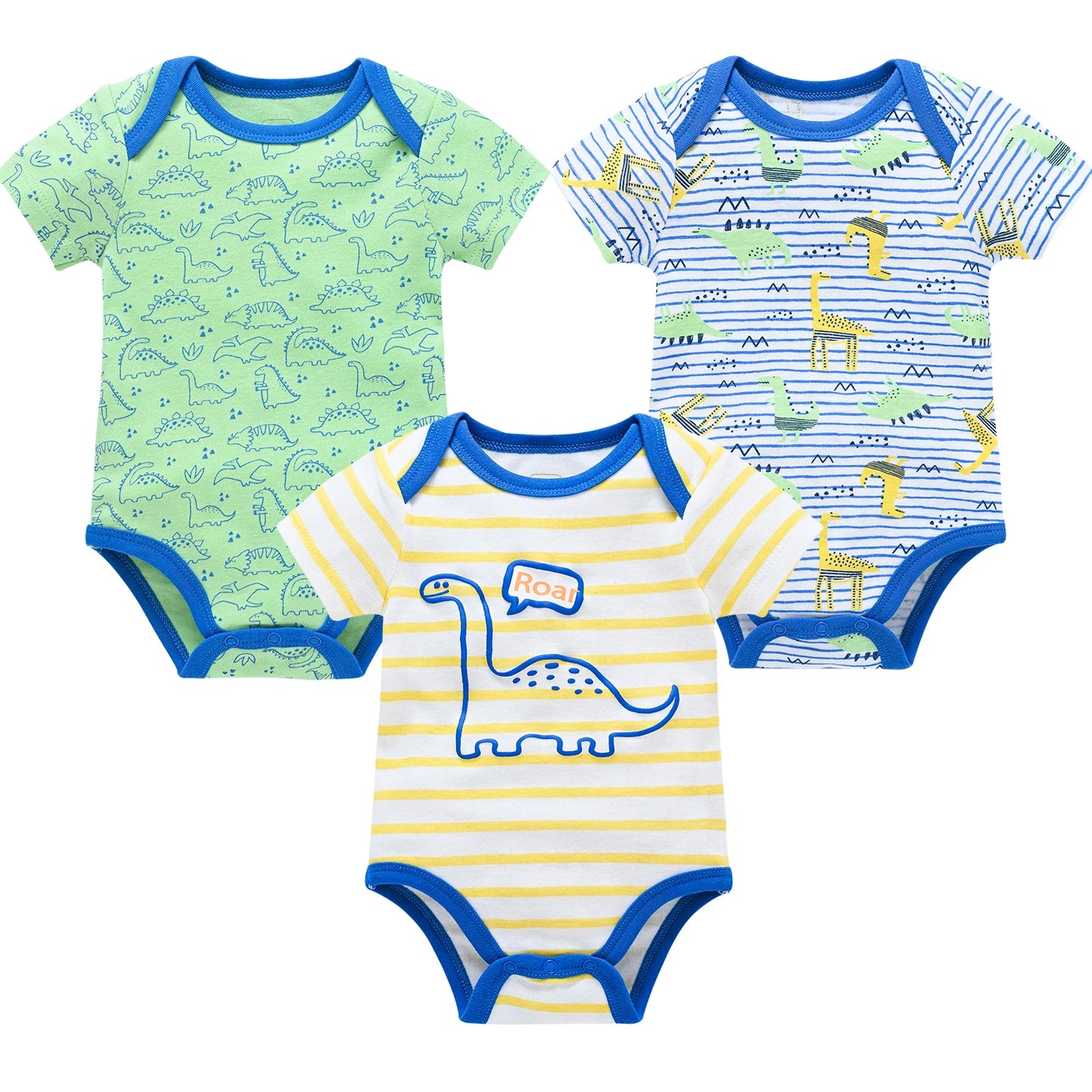 Baby Bodysuit Set 0-12 Months