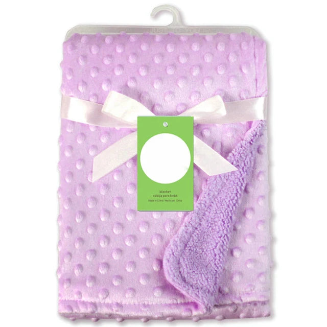 Soft Fleece Baby Swaddle & Blanket Set