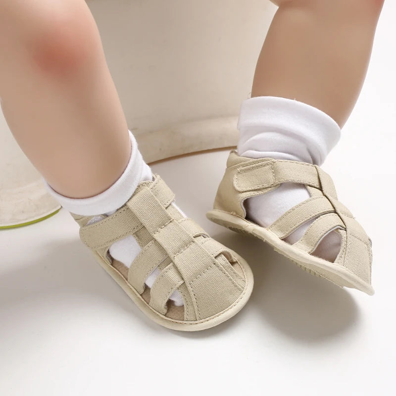 Baby Boys Girls Soft Sole Sandal Shoes 0-24M