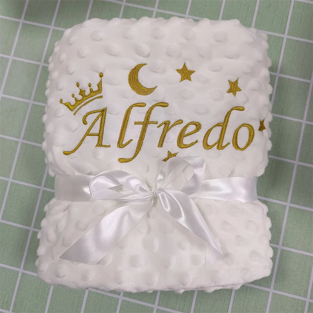 Personalized Baby Swaddle Blanket
