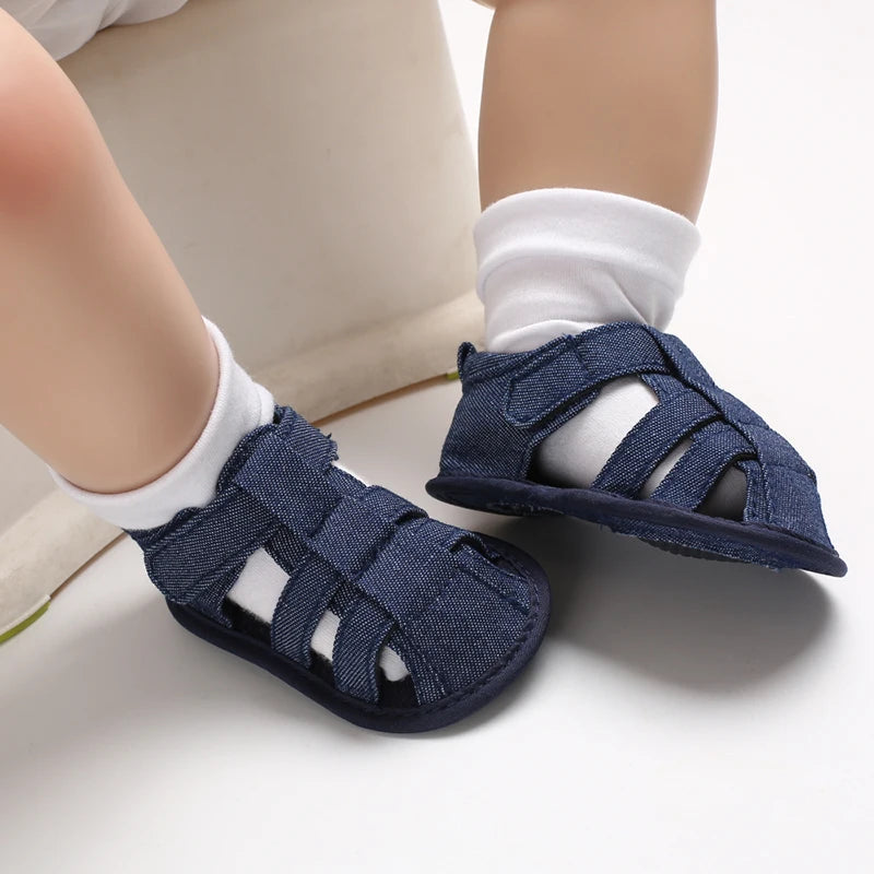 Baby Boys Girls Soft Sole Sandal Shoes 0-24M