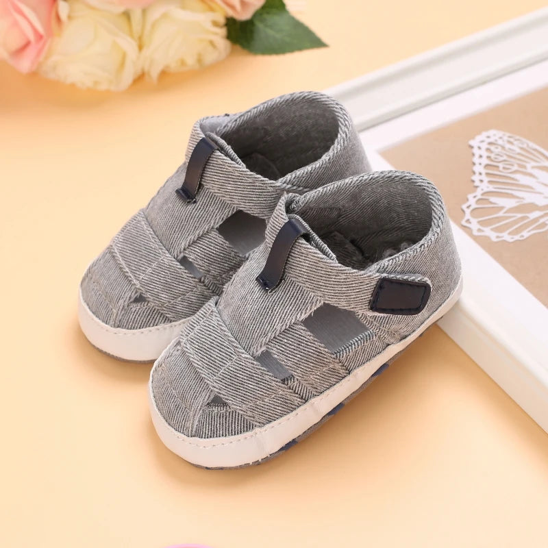 Baby Boys Girls Soft Sole Sandal Shoes 0-24M