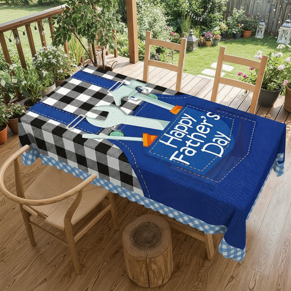 Father's Day Tablecloth