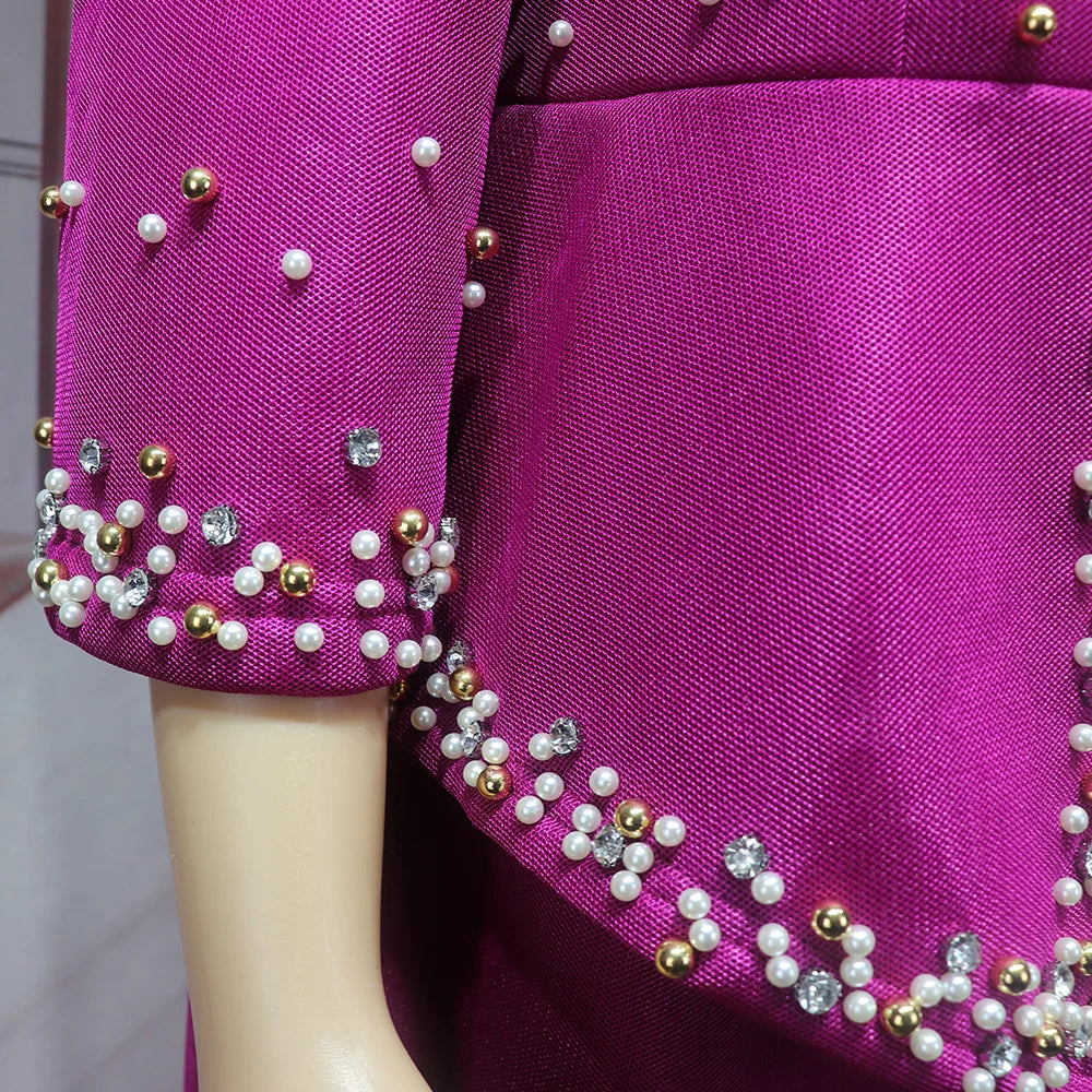 Elegant African Women's Dress Suit