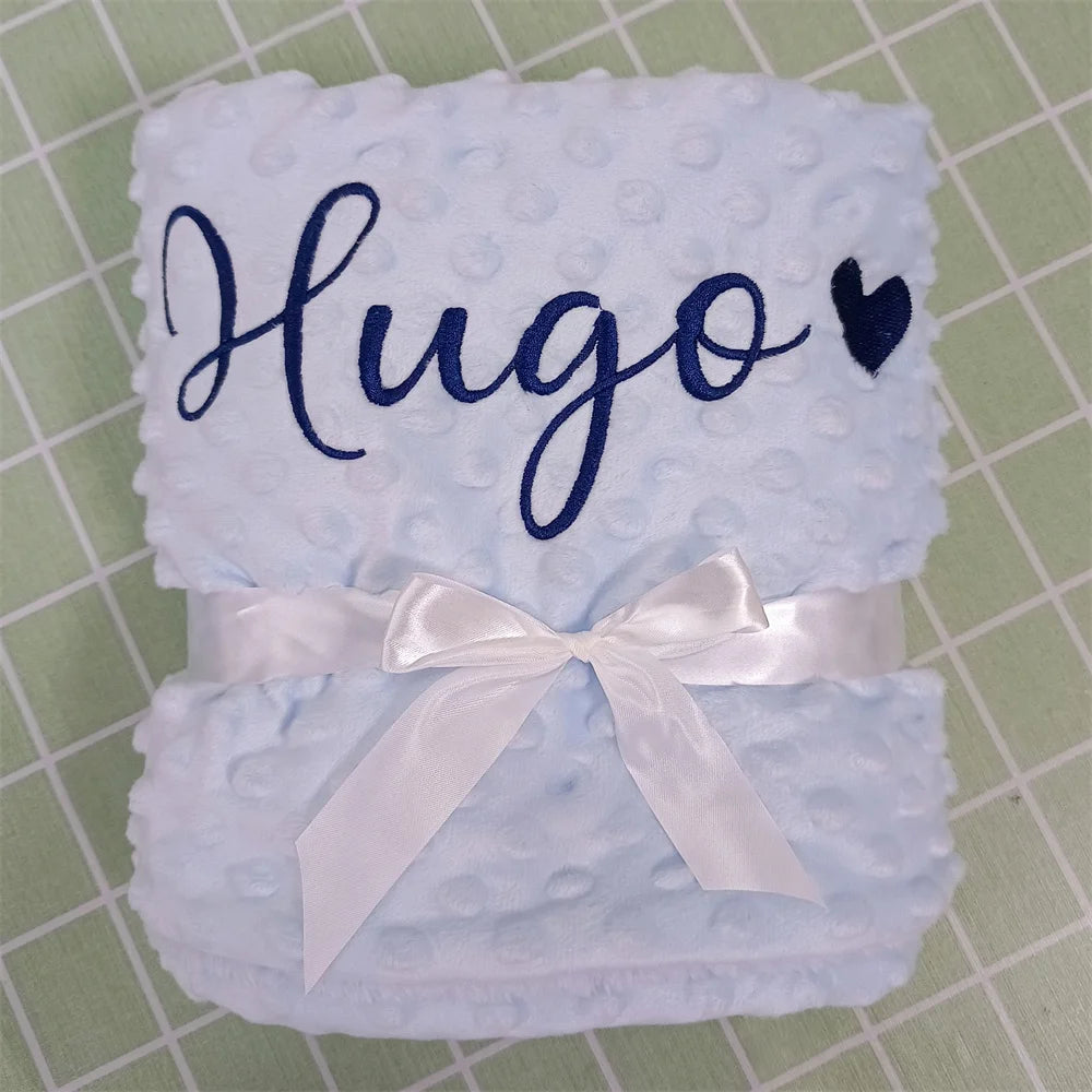 Personalized Baby Swaddle Blanket