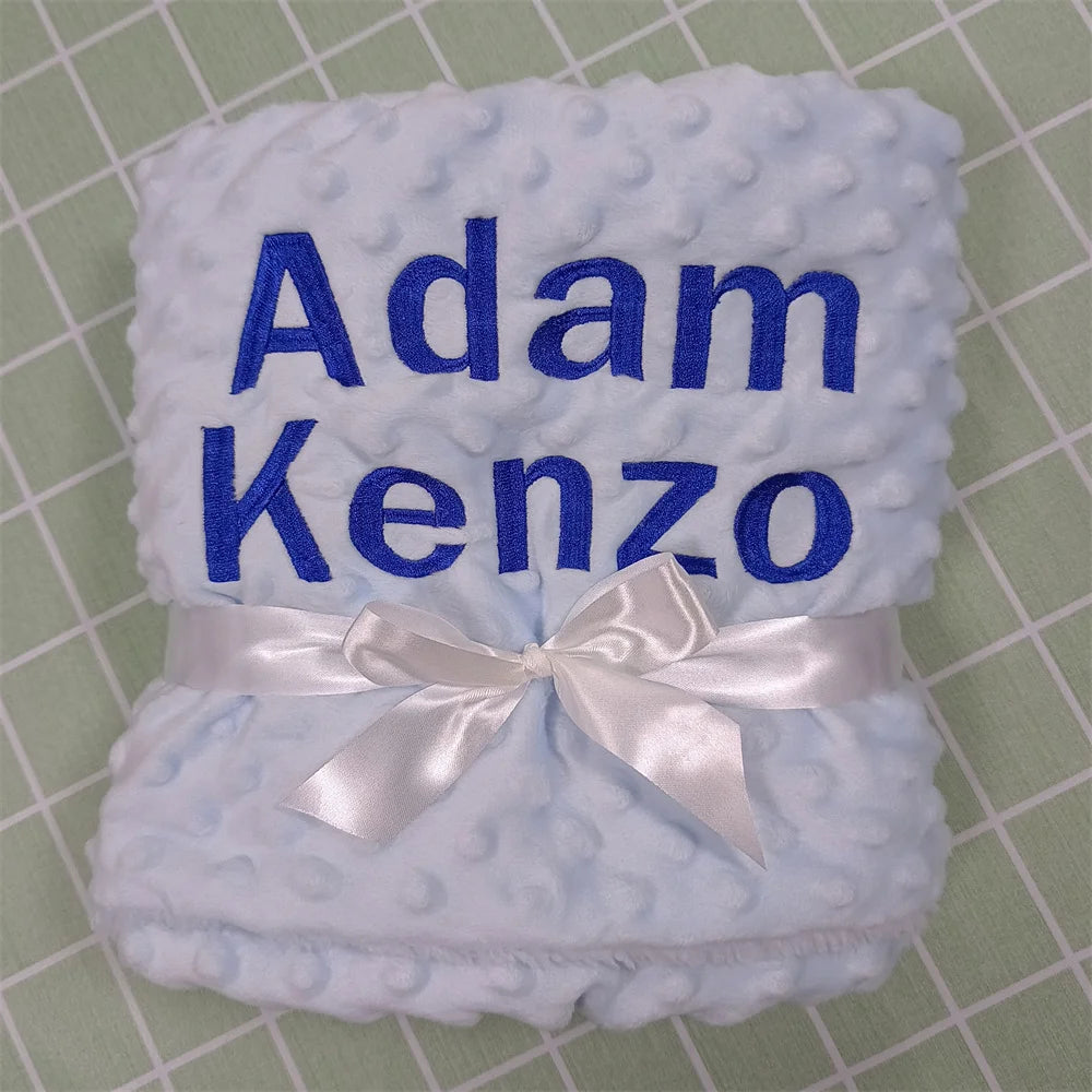 Personalized Baby Swaddle Blanket